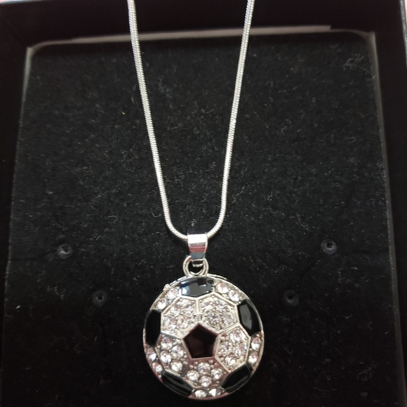 Jewelry - Soccer ball necklace